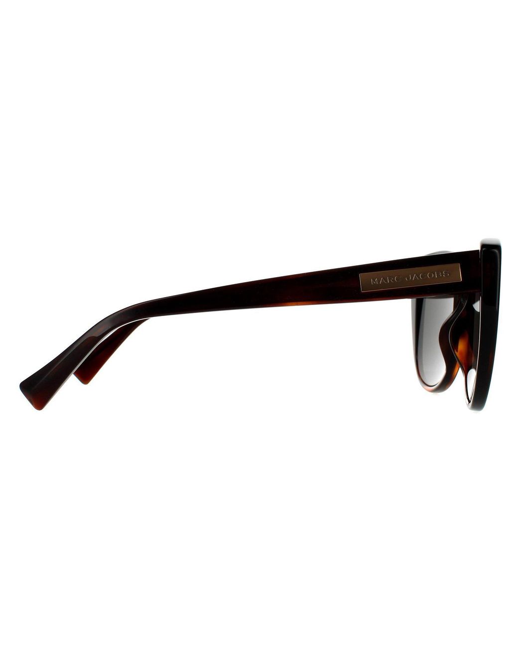 Marc Jacobs Black Cat Eye Havana Glitter Marc 421/S Sunglasses