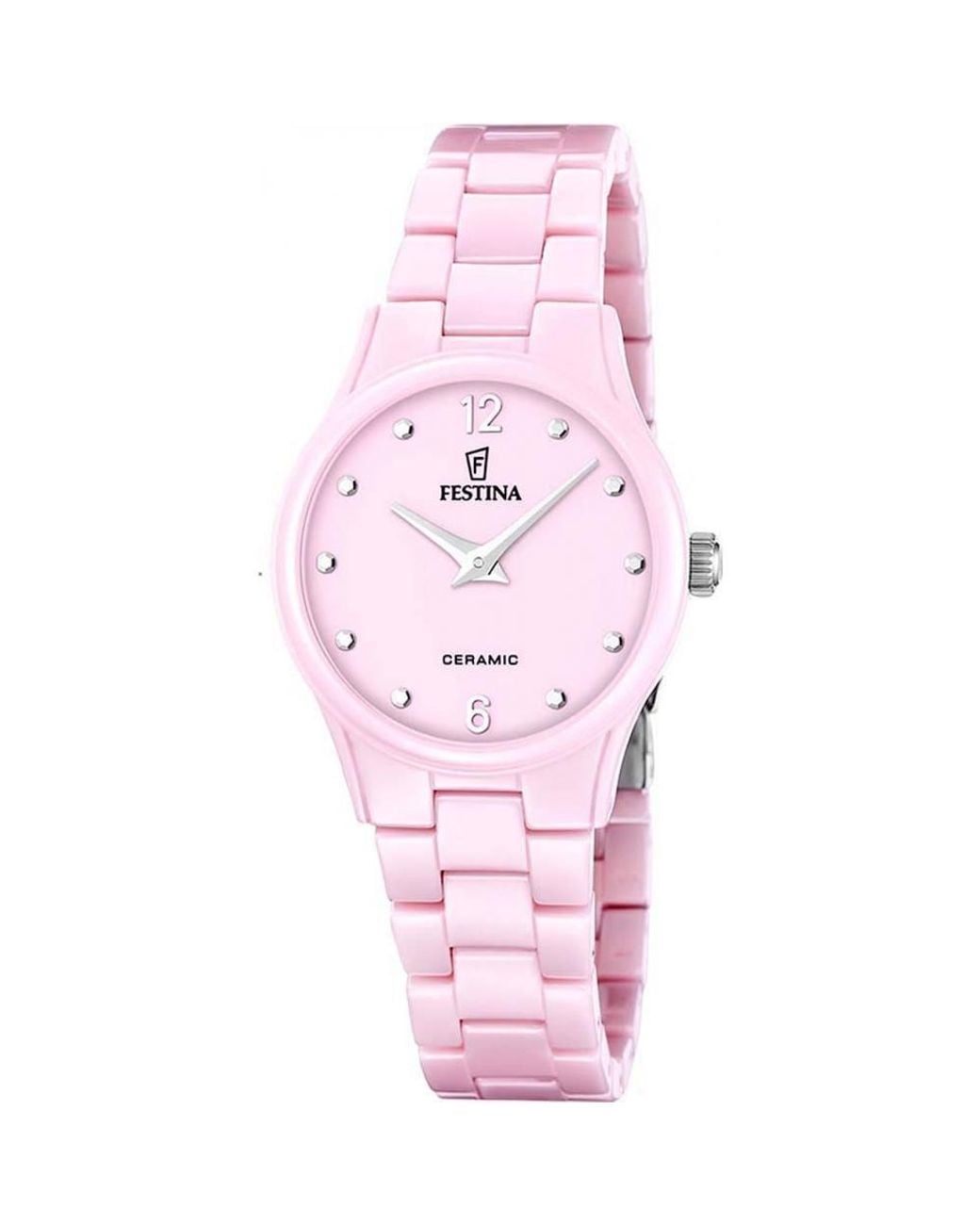 Festina Pink F20751-2 Ceramic 31Mm Quartz Watch