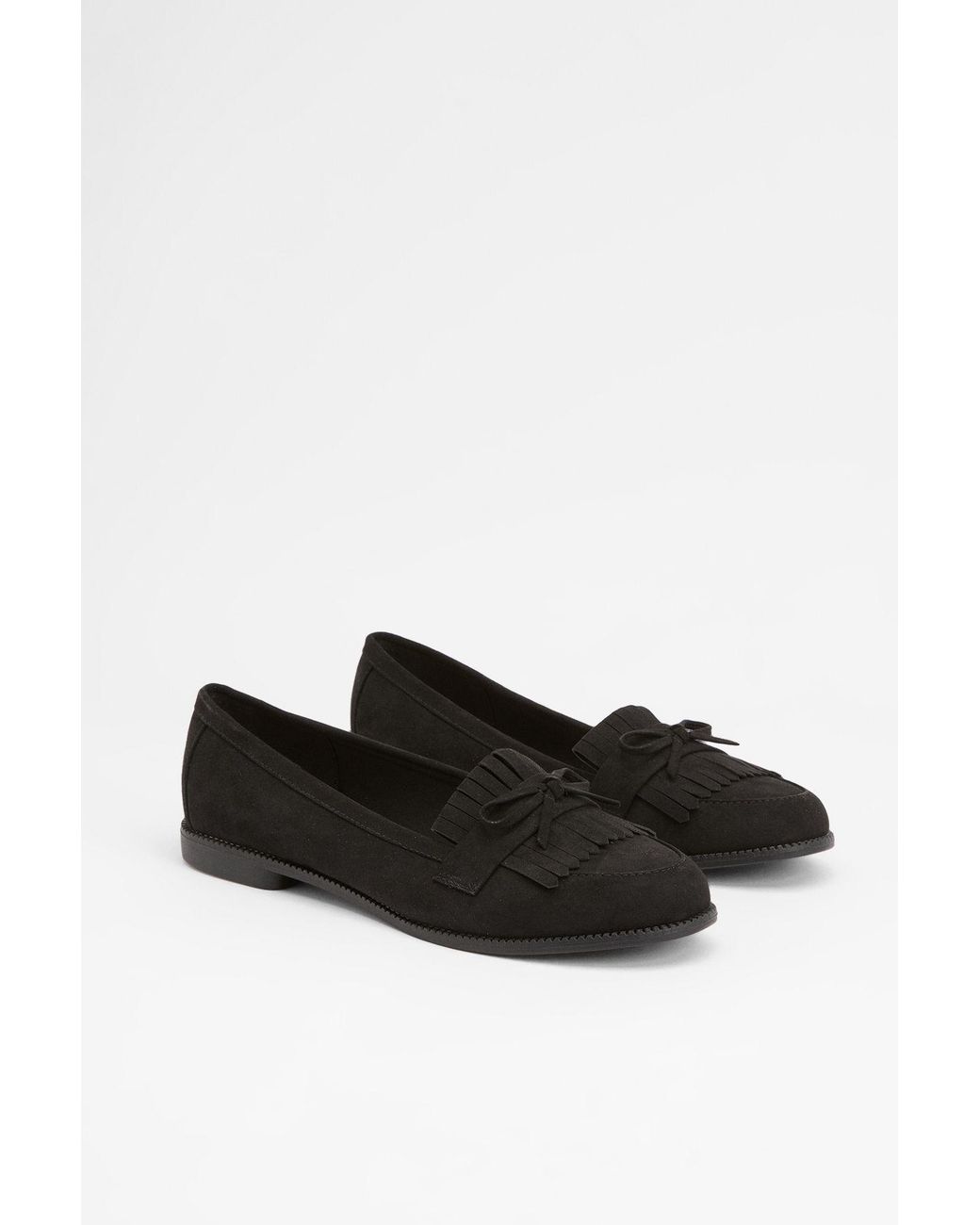 Dorothy Perkins Blue Wide Fit Loretta Tassel Loafers