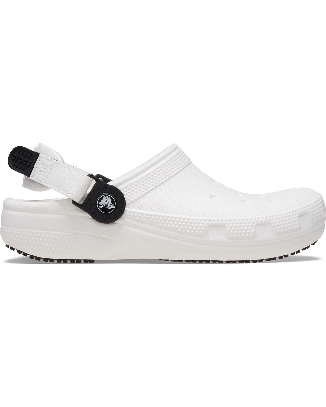 CROCSTM White Classic Work Clog for men