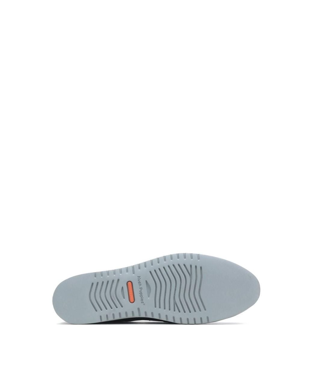 Hush Puppies Black 'Everyday' Smooth Leather Slip On Shoes