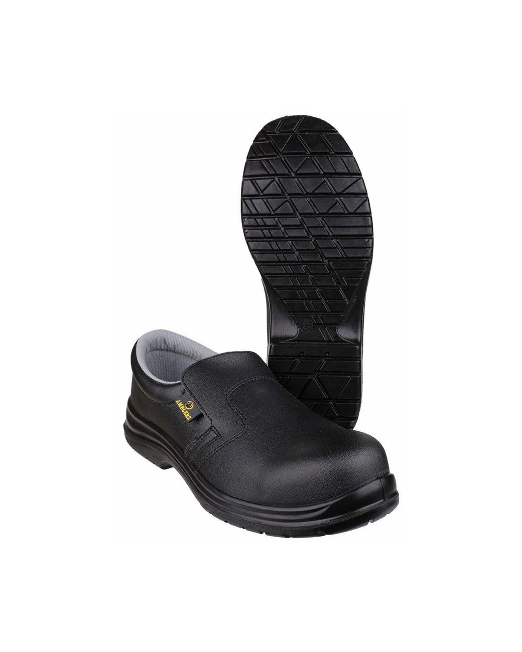 Amblers Black 'Fs661' Safety Shoes