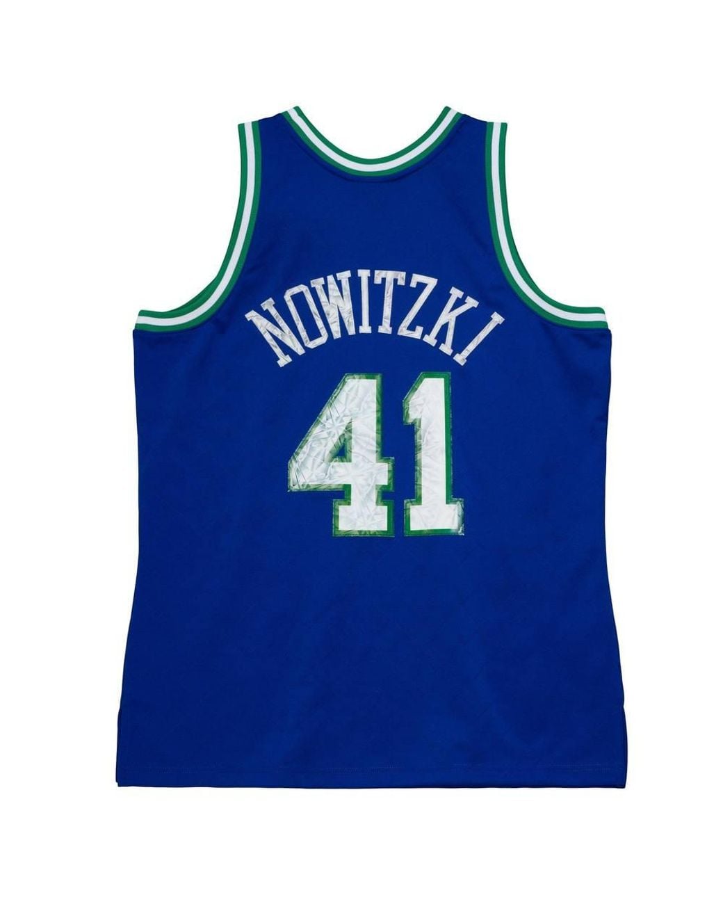 Mitchell & Ness Blue Dallas Mavericks Nba Jersey Dirk Nowitzki 1998/99 for men