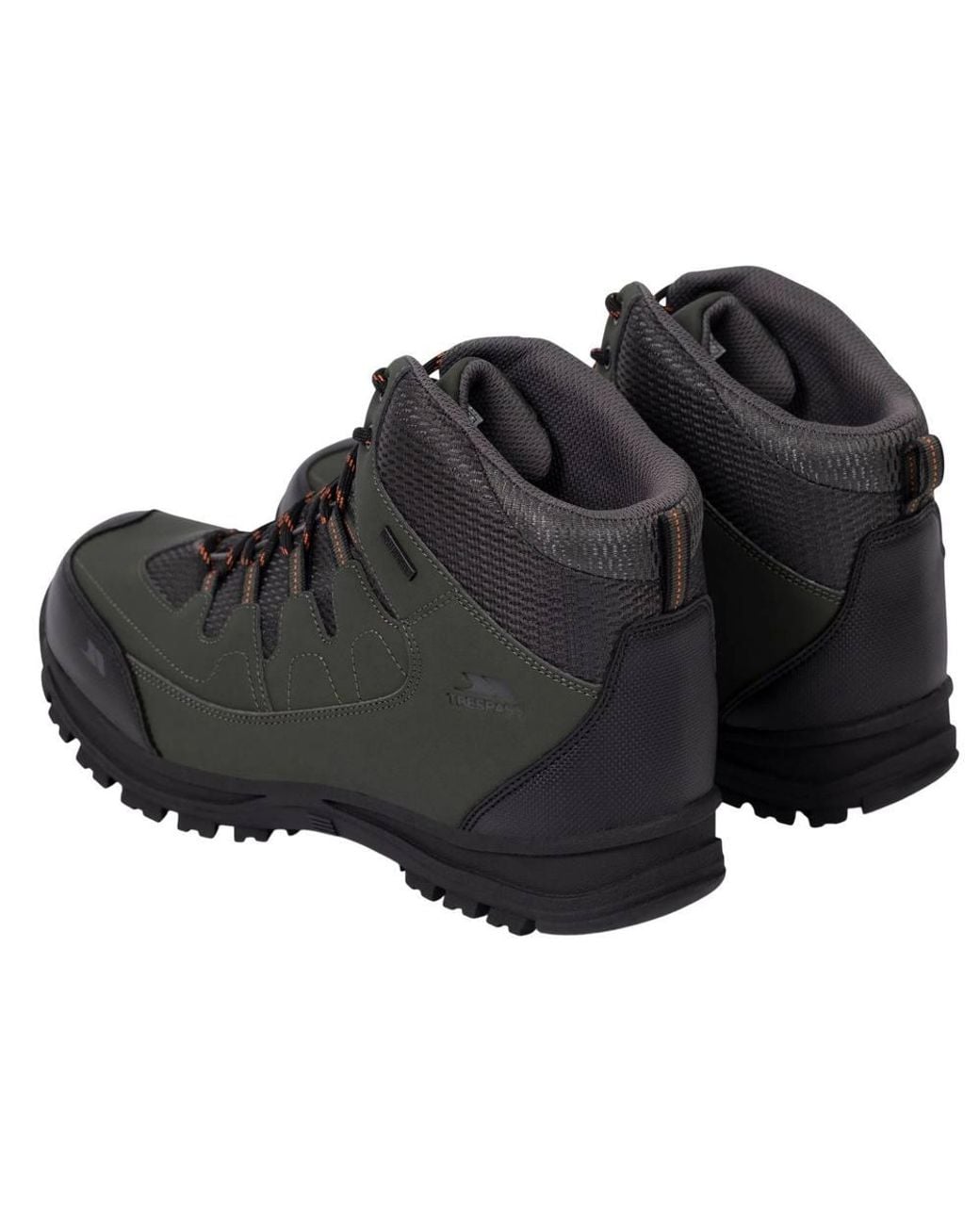 Trespass Black Finley Hiking Boots for men