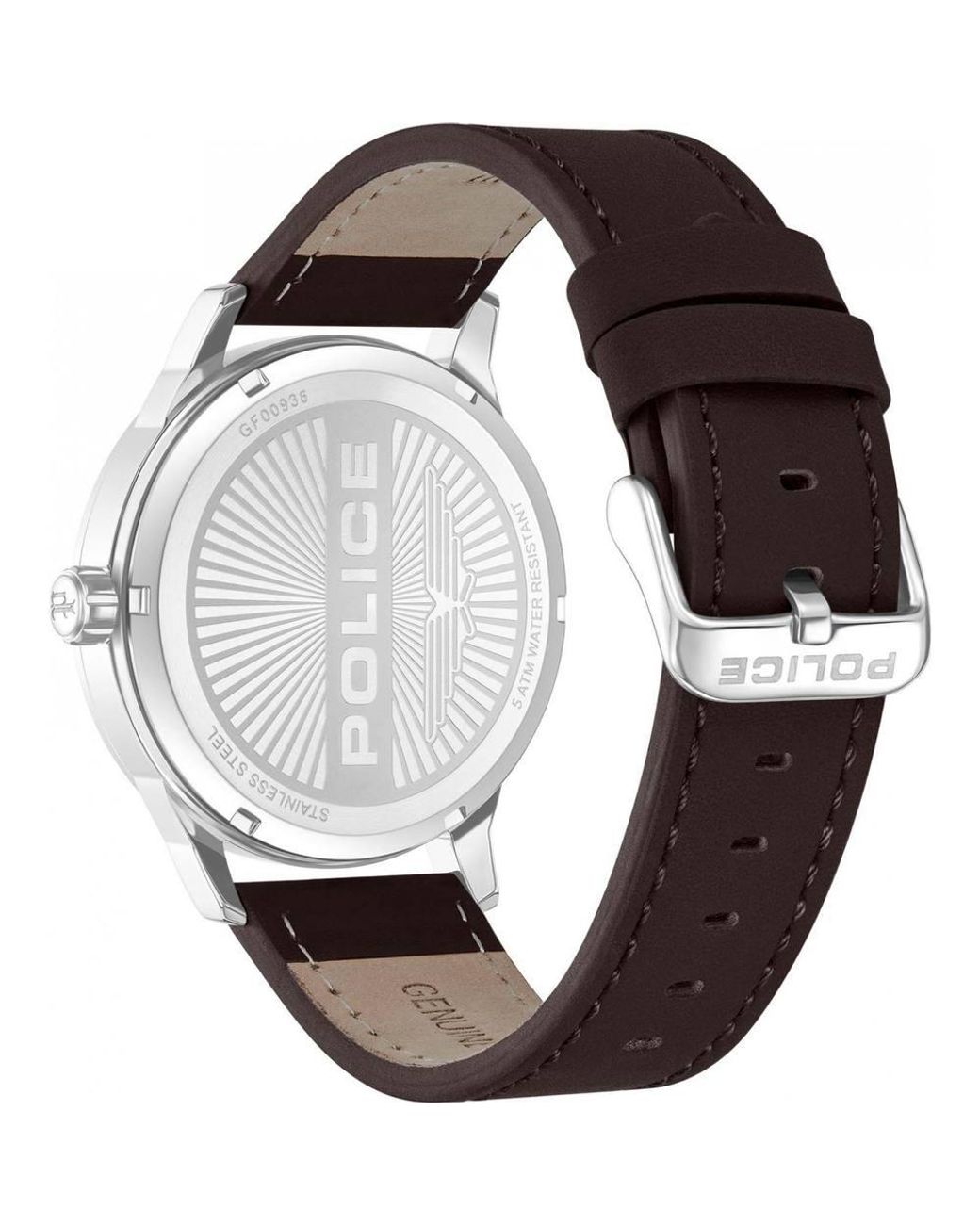Police Green Pewgf0093601 Jet 52Mm Quartz Watch for men