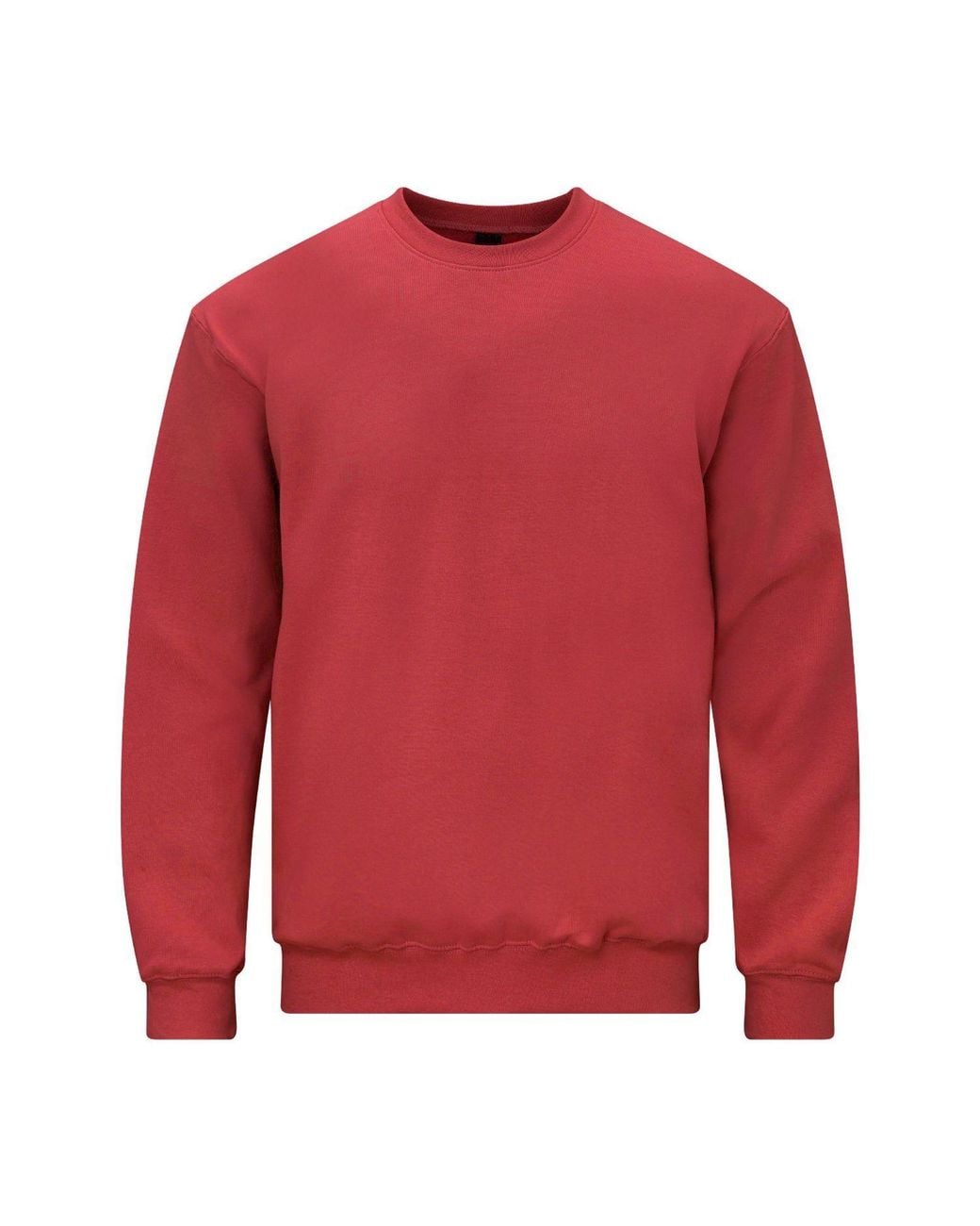 Gildan Red Softstyle Fleece Midweight Sweatshirt for men