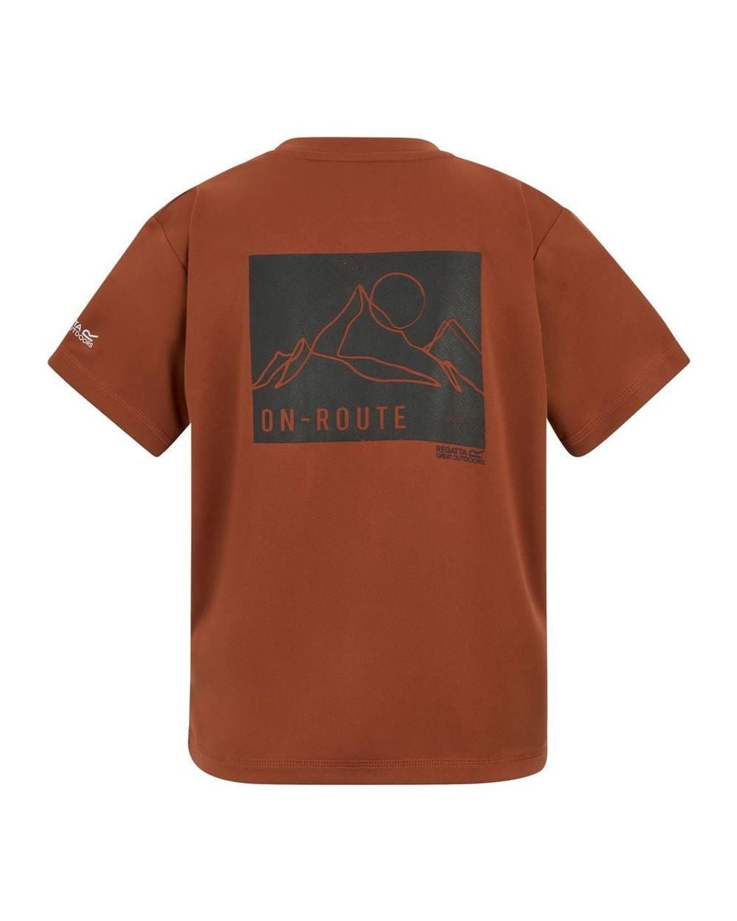 Regatta Orange Alvarado Short Sleeved Graphic T-Shirt