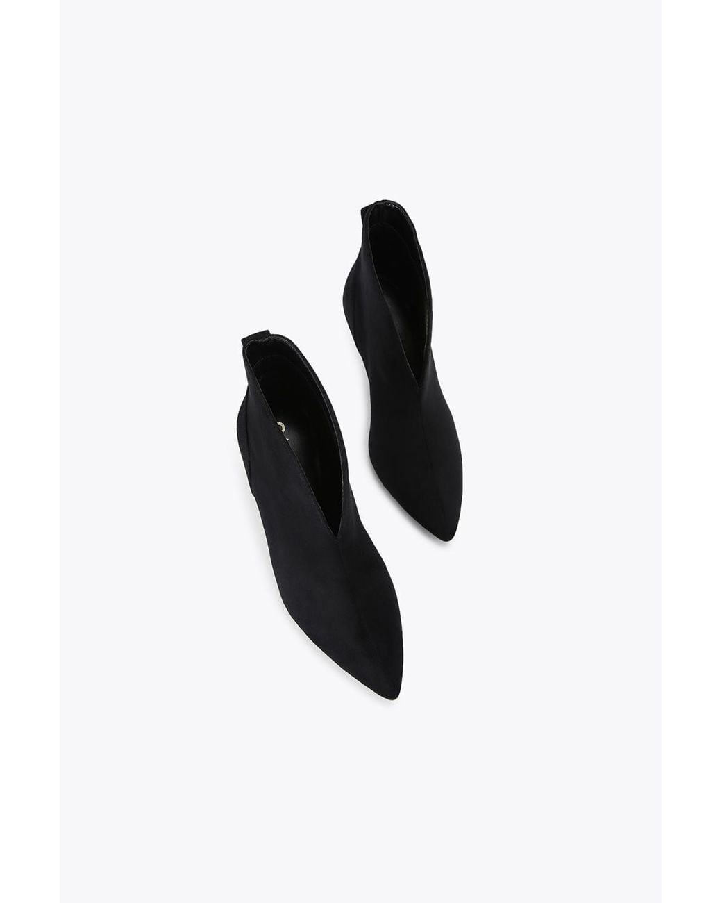 Carvela Kurt Geiger Black 'Flute Shoe Boot Wide Fit' Fabric Boots