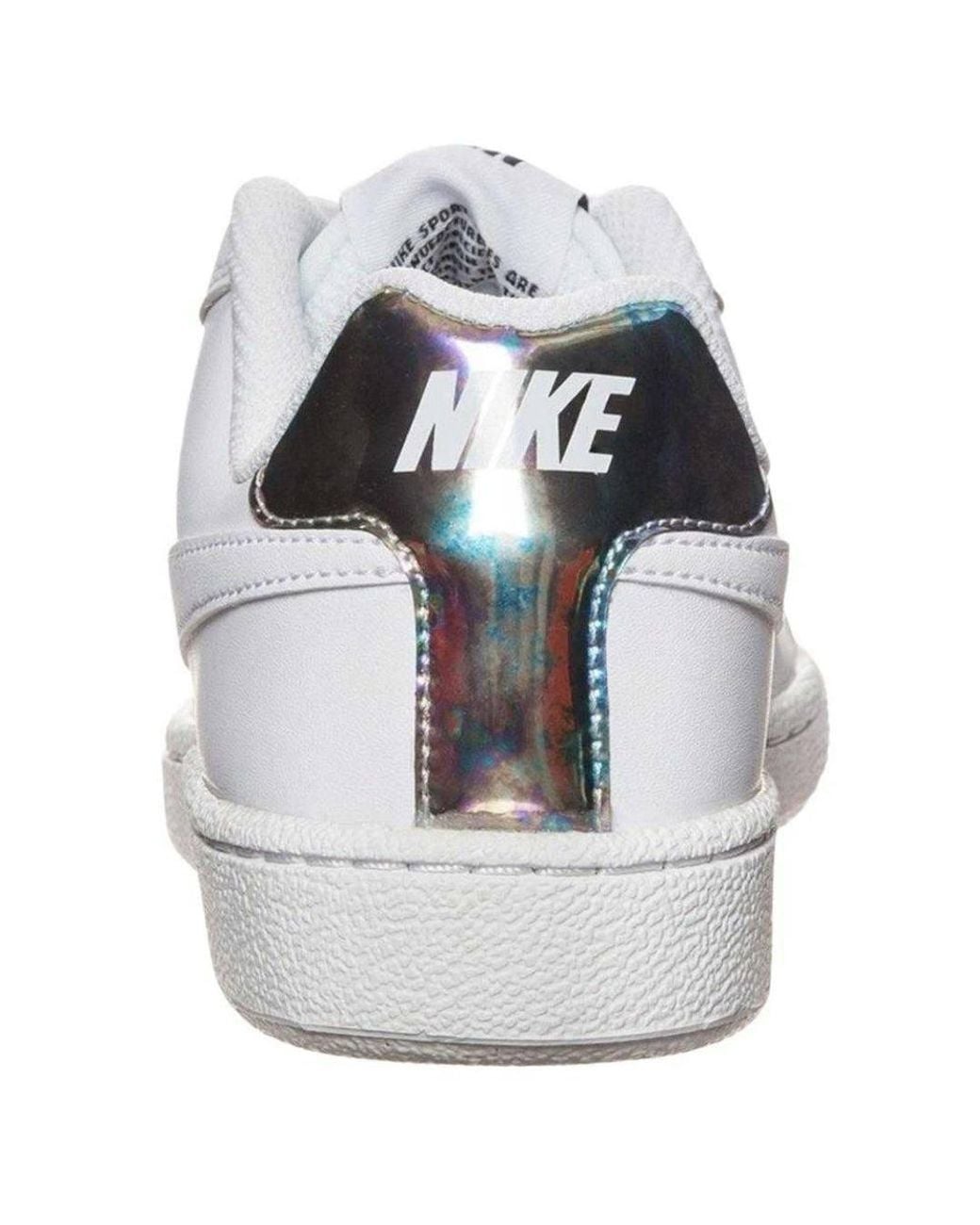 Nike White Court Royale Leather Trainers