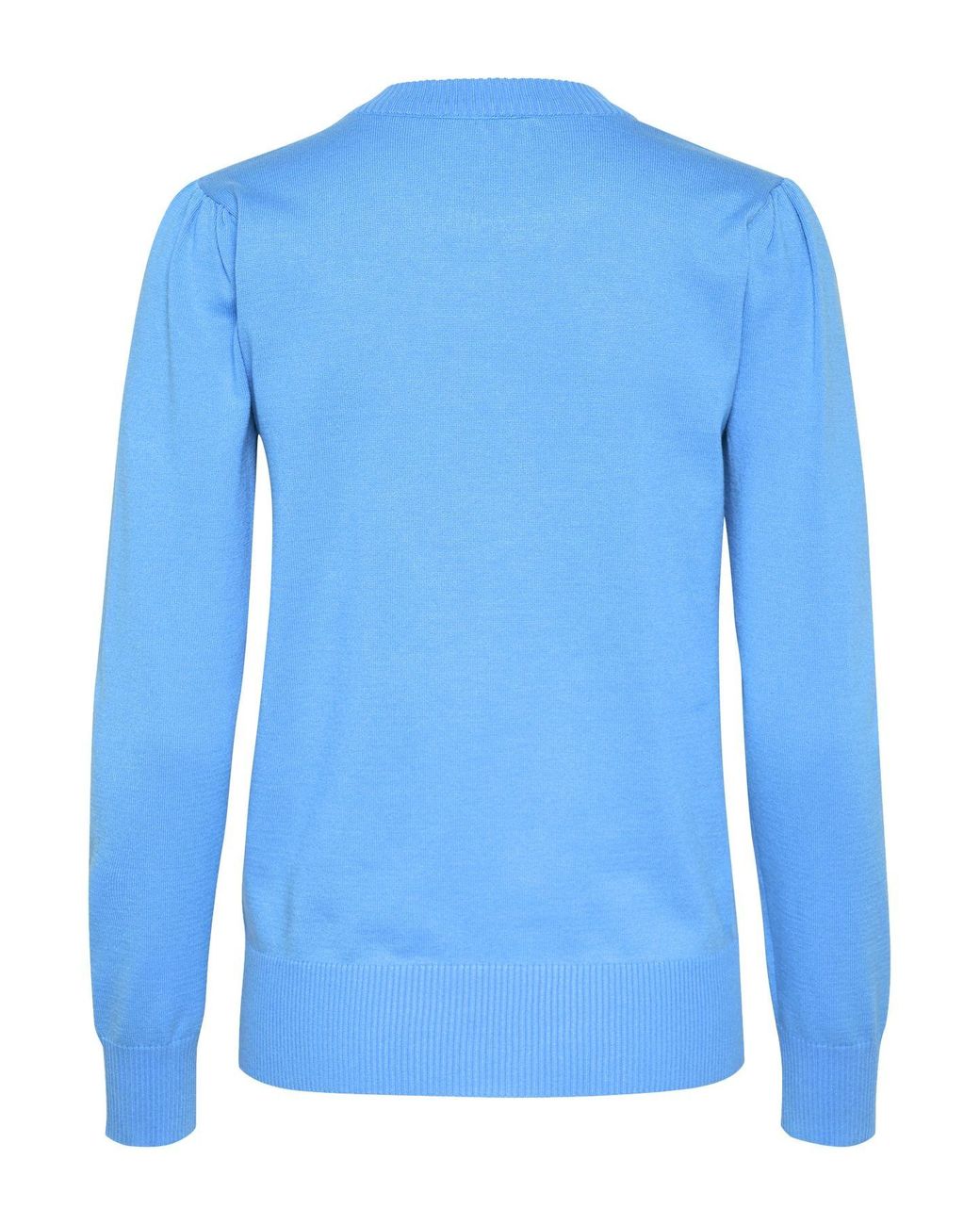 Saint Tropez Blue Milasz Crew Neck Knit Jumper