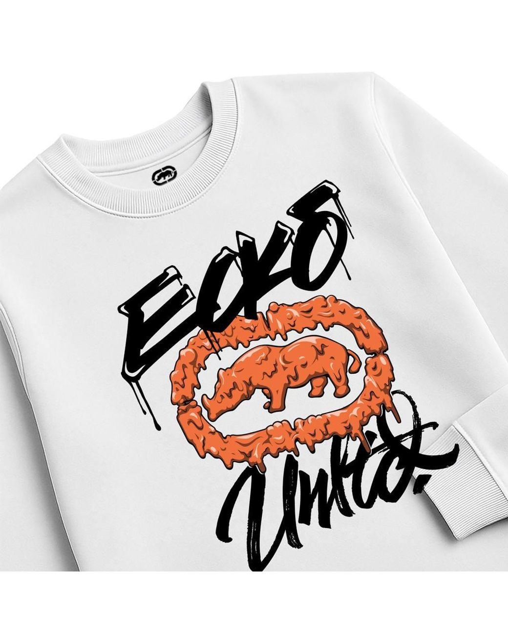 Ecko' Unltd Blue Drips Sweatshirt for men