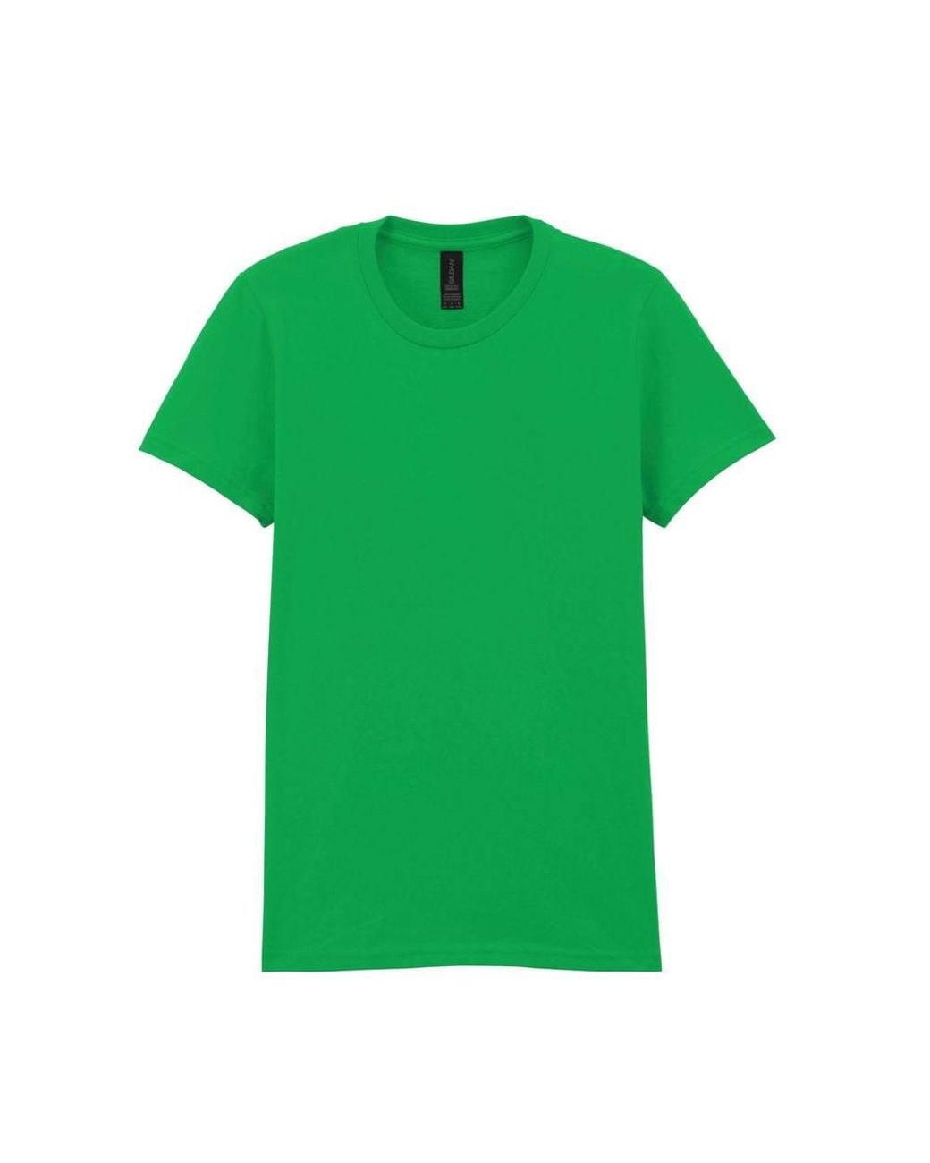 Gildan Green Softstyle Plain Midweight T-Shirt