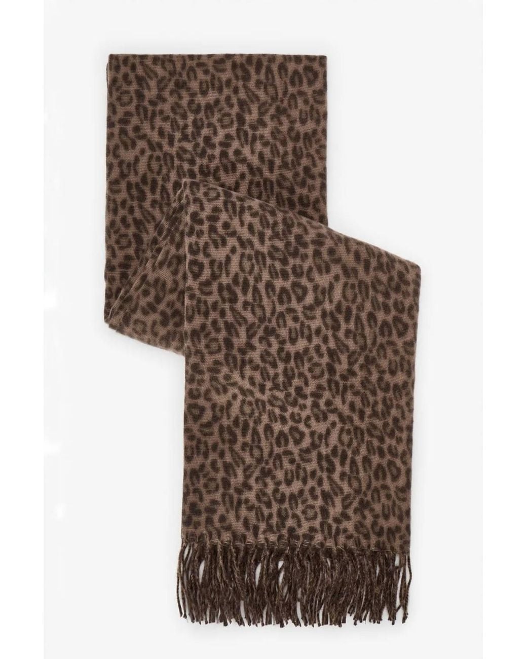 Penti Brown Leopard Scarf