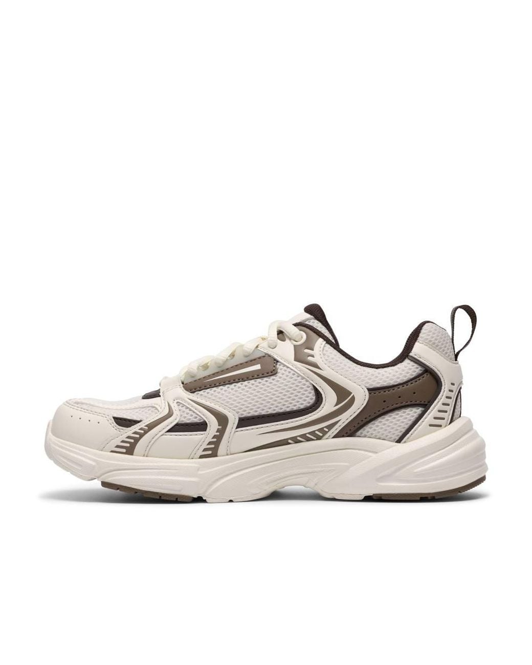 Clarks White Craftonpark O Off- Combination Trainers