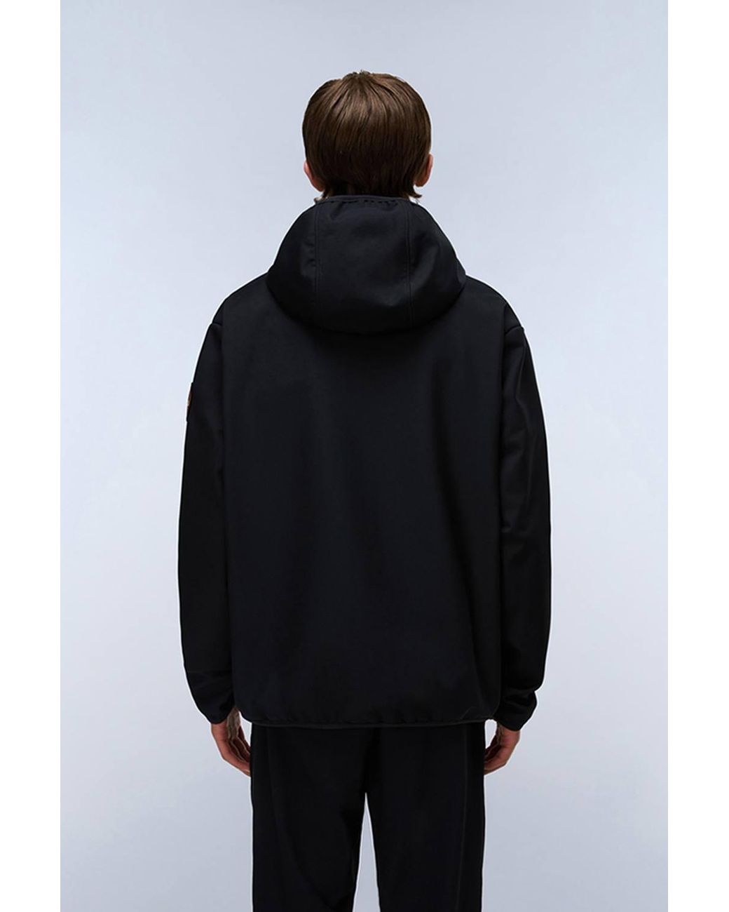 Napapijri Black Soft Shell Jacket for men