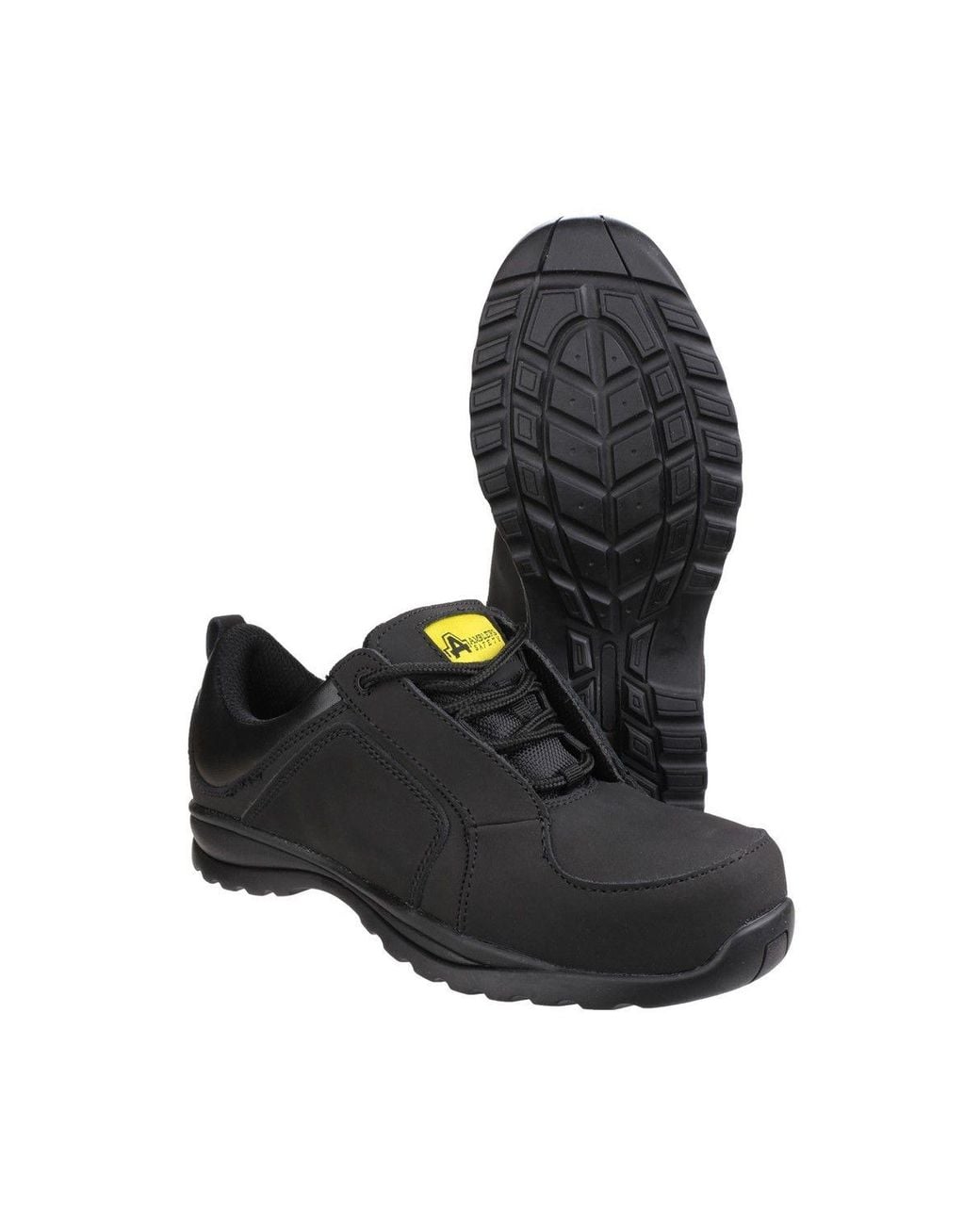 Amblers Black 'Fs59C' Safety Trainers