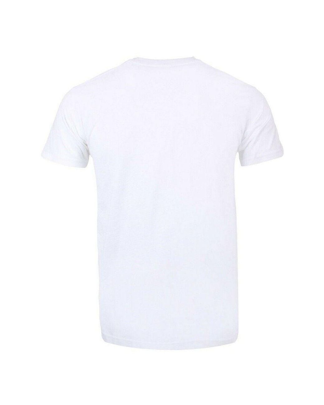 Pink Floyd White The Wall Logo T-Shirt for men