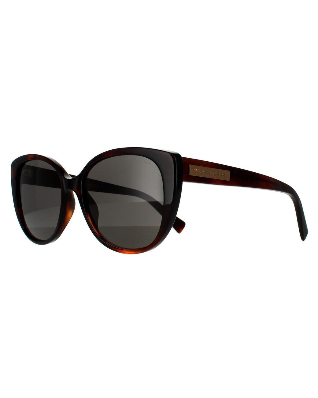 Marc Jacobs Black Cat Eye Havana Glitter Marc 421/S Sunglasses