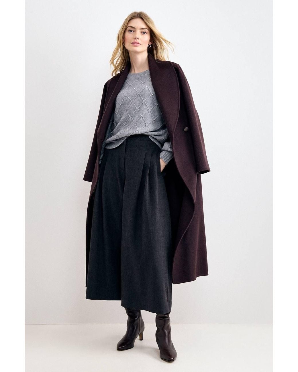 Phase Eight Gray Nadin Jumper