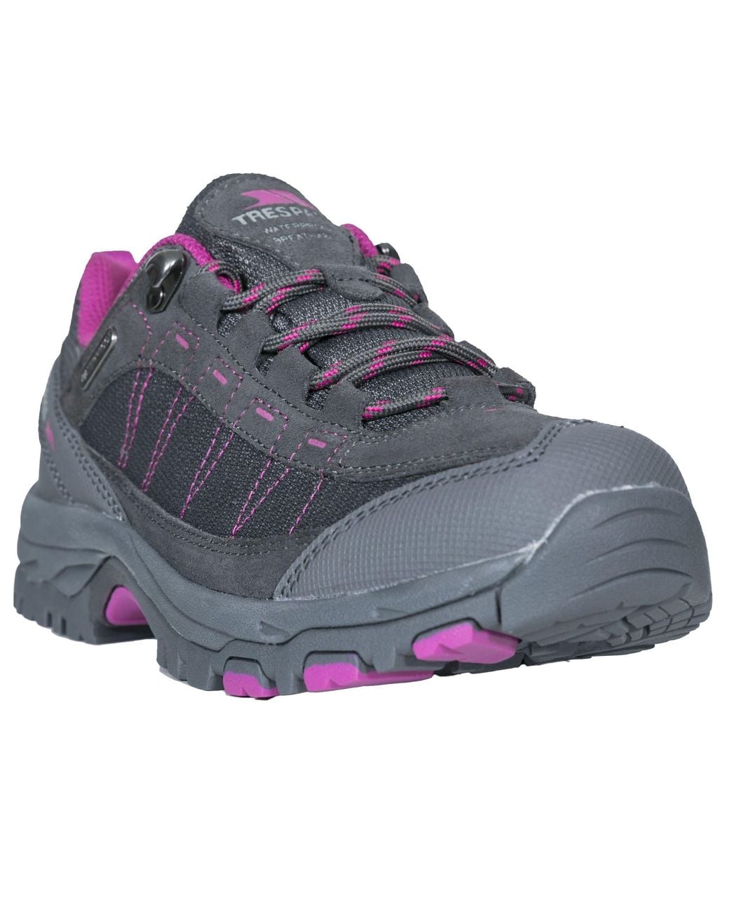 Trespass Blue Scree Lace Up Technical Walking Shoes