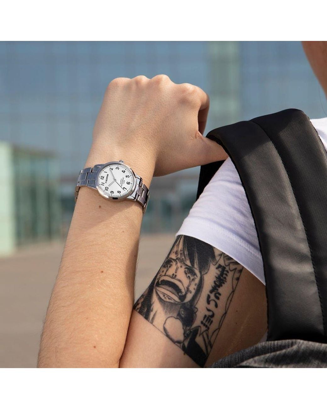 Calypso St. Barth Metallic Stainless Steel Dress Watch K5859/1