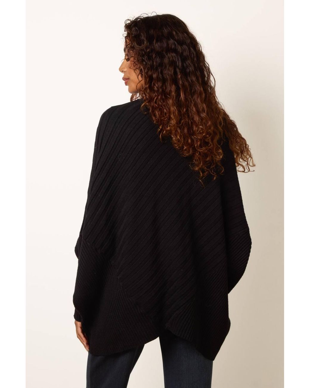 Blue Vanilla Black Long Sleeve Turtleneck Jumper