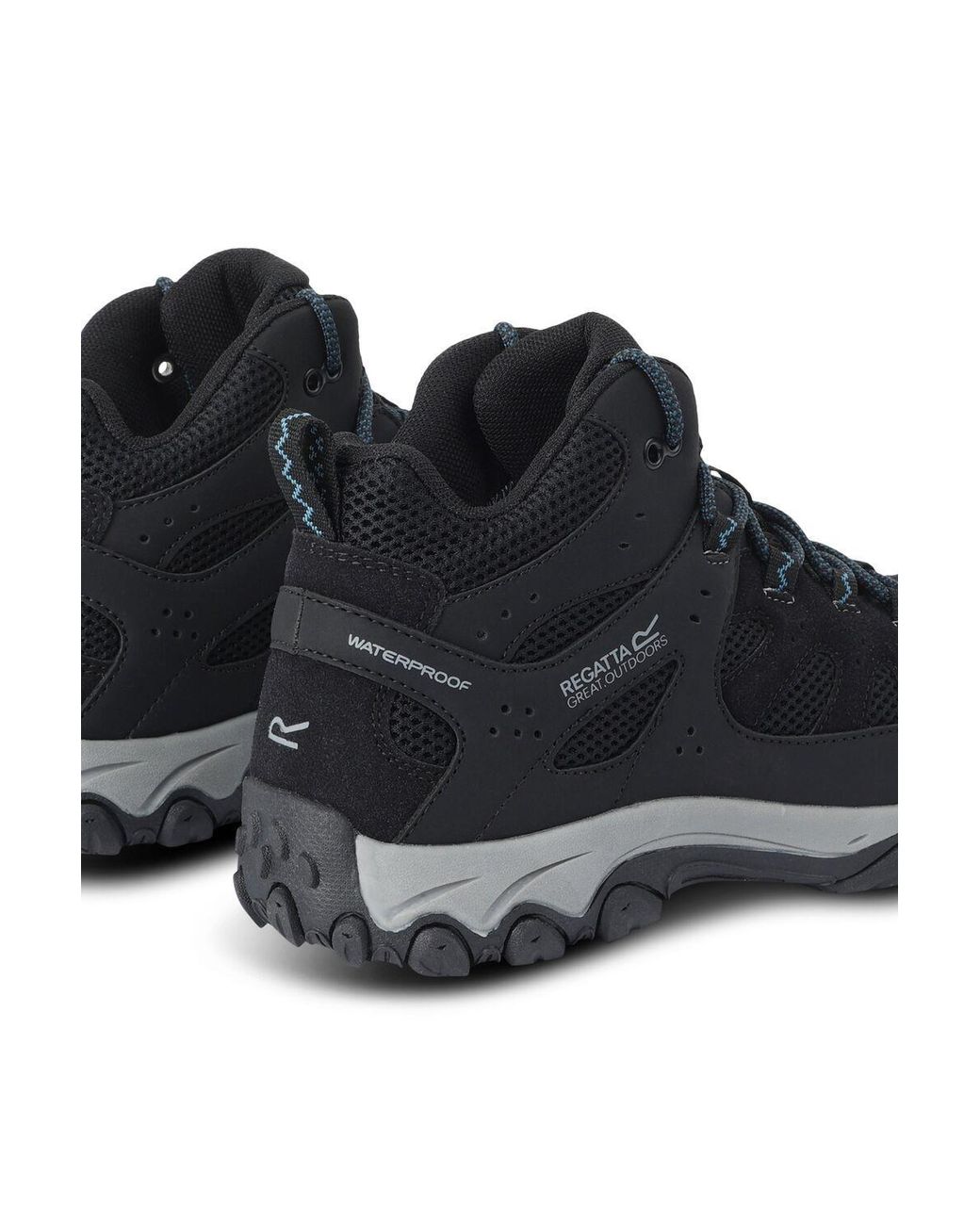 Regatta Blue Edgepoint Waterproof Breathable Mid Walking Boots