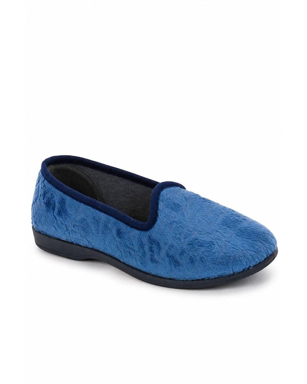 Spot on Blue Comfort Slip On Full Slippers