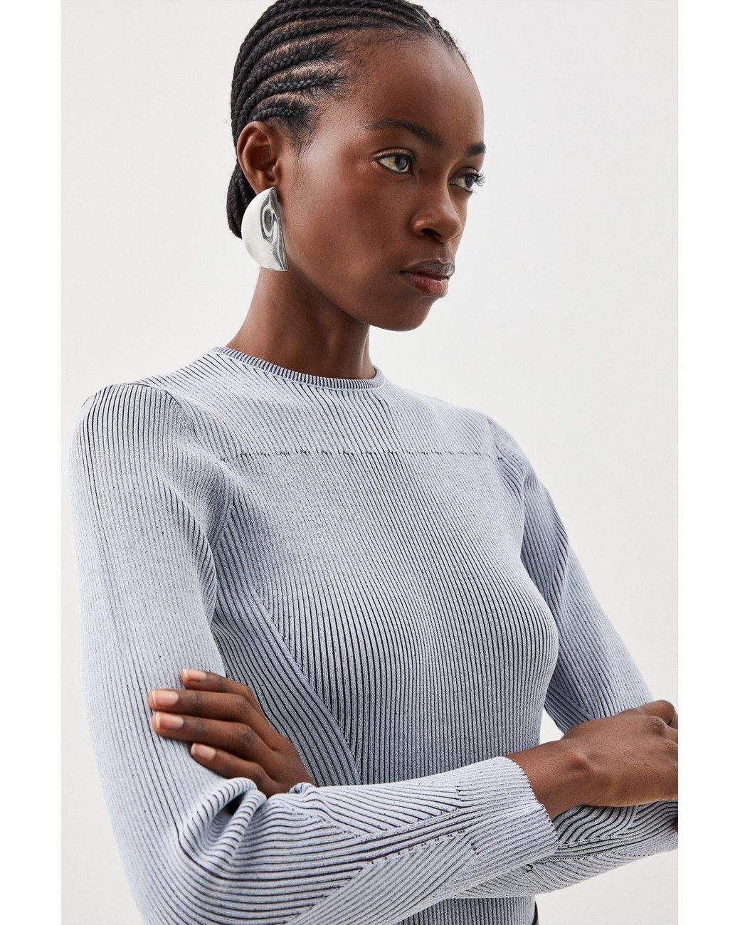 Karen millen deals grey jumper