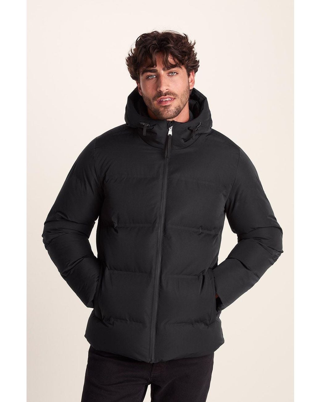 TOG24 Black 'Menka' Shower Resistant Insulated Jacket for men