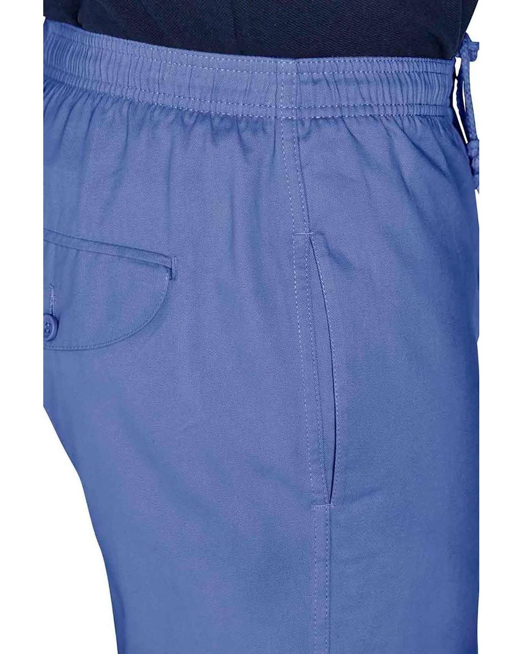 Chums Blue Elasticated Waist Rugby Shorts for men
