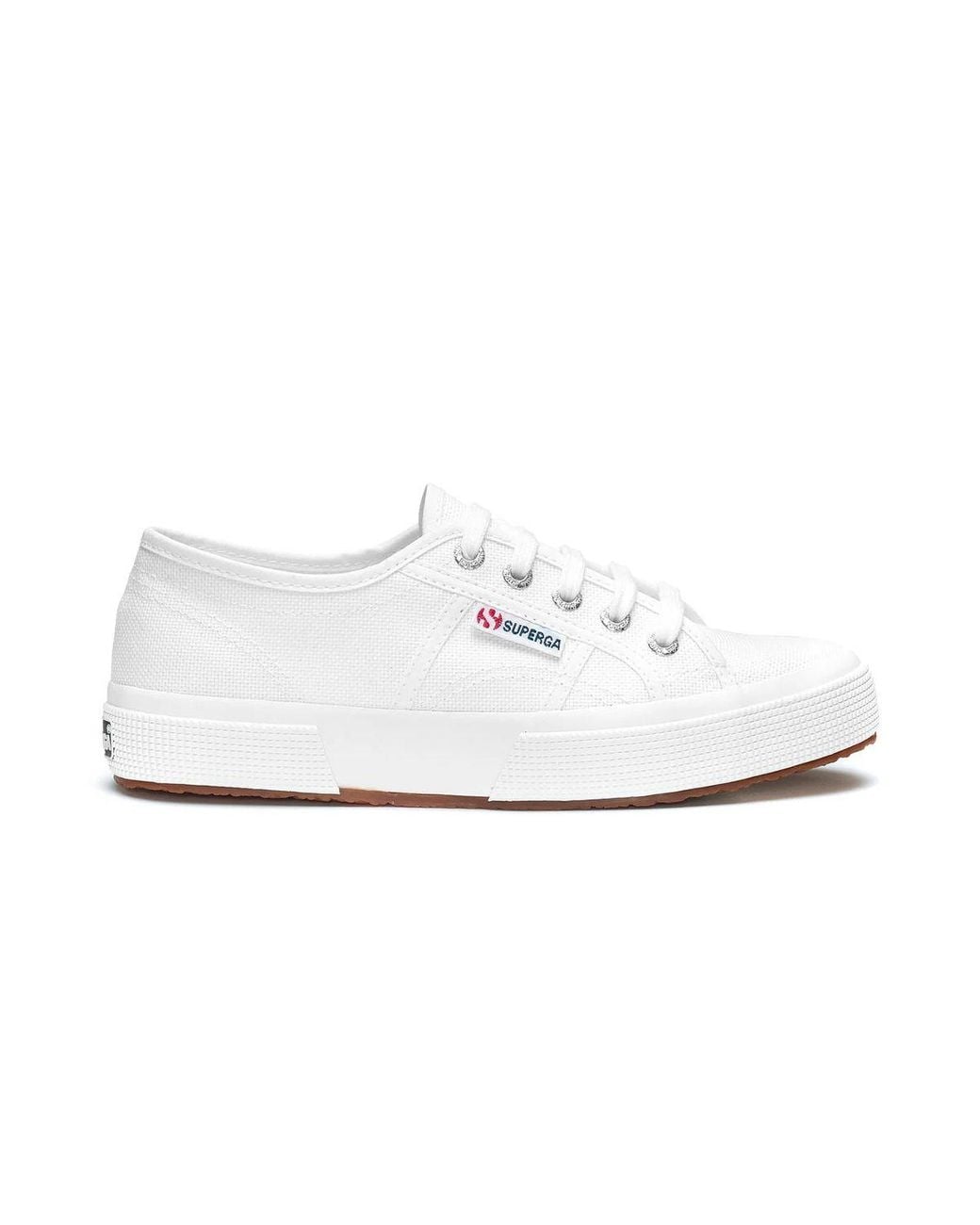Superga White 2750 Cotu Classic Logo Trainers for men