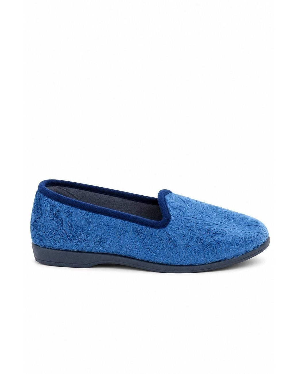 Spot on Blue Comfort Slip On Full Slippers