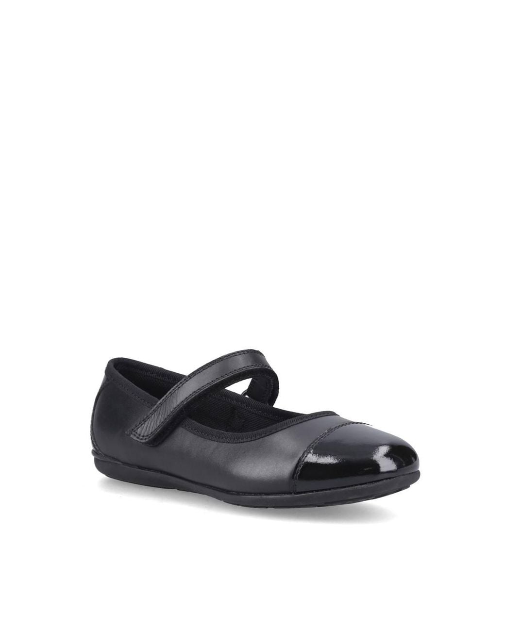Hush Puppies Black Lottie Ballerina Junior