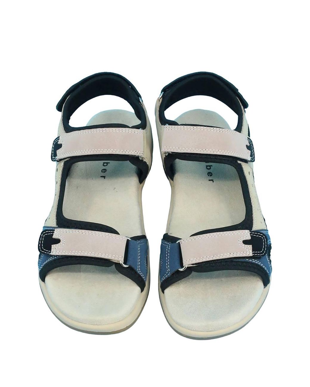 Chums Natural Walking Wide Fit Touch Fasten Sandal