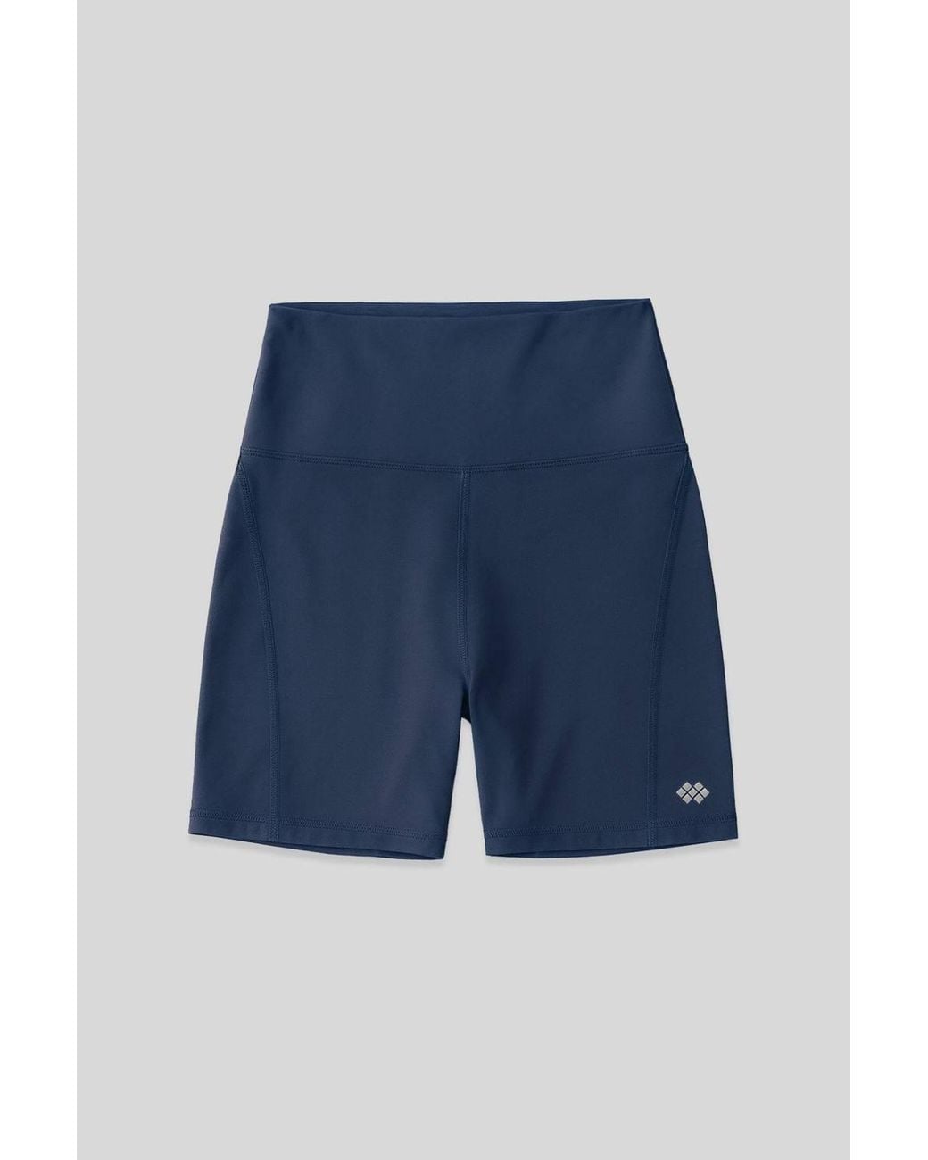 TOMMY LIFE Blue High-Waist Short Leggings