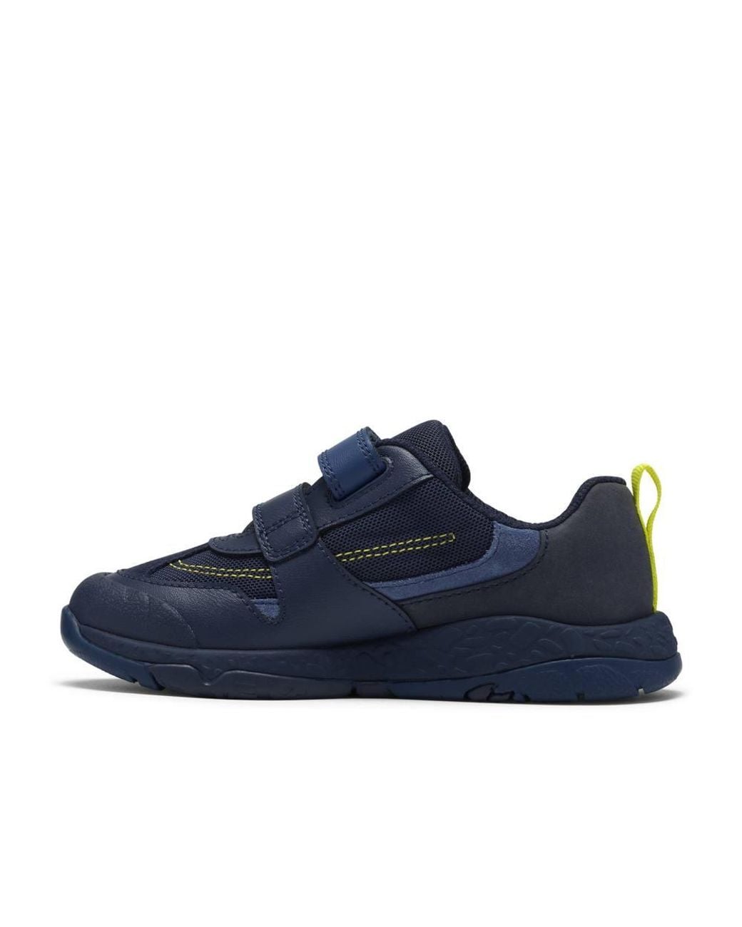 Clarks Blue Steggy Soar K Combination Trainers