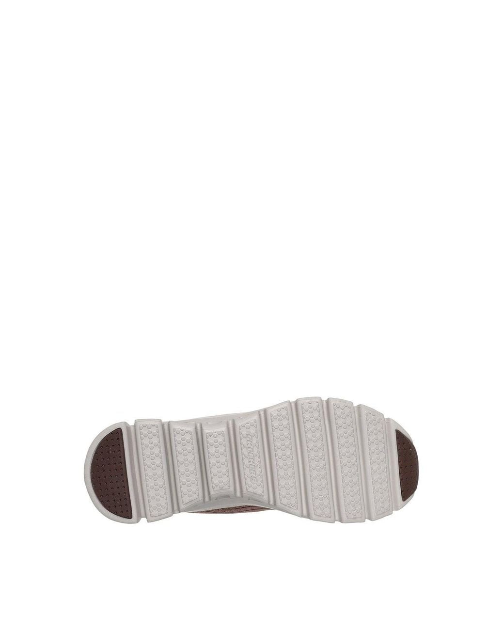 Skechers Brown Glide-Step Elevate Amaze Trainers