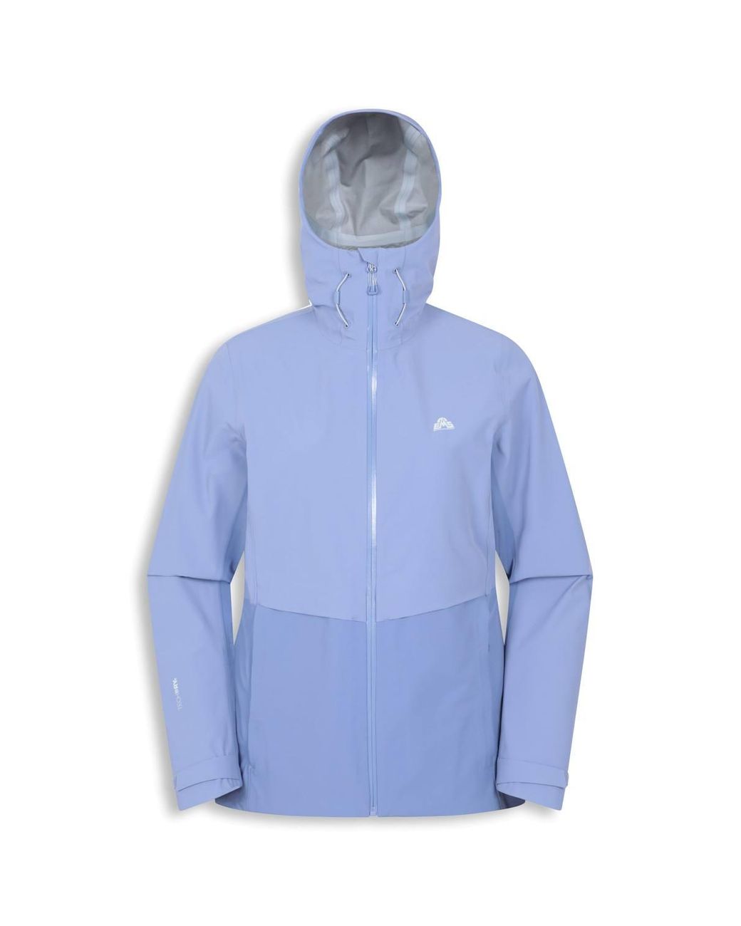 Mountain Warehouse Blue 'Hartwell' 3 Layer Waterproof Breathable Lightweight Packable Jacket