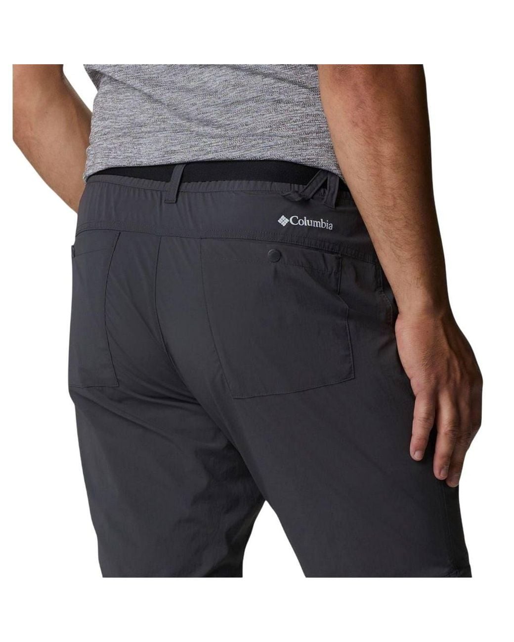 Columbia Black Max Convertible Outdoor Trousers for men