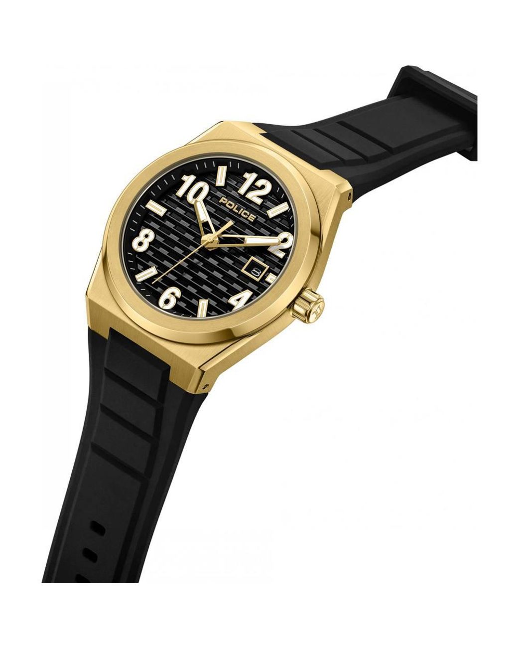 Police Metallic Pewgn0000203 Preike 53Mm Quartz Watch for men
