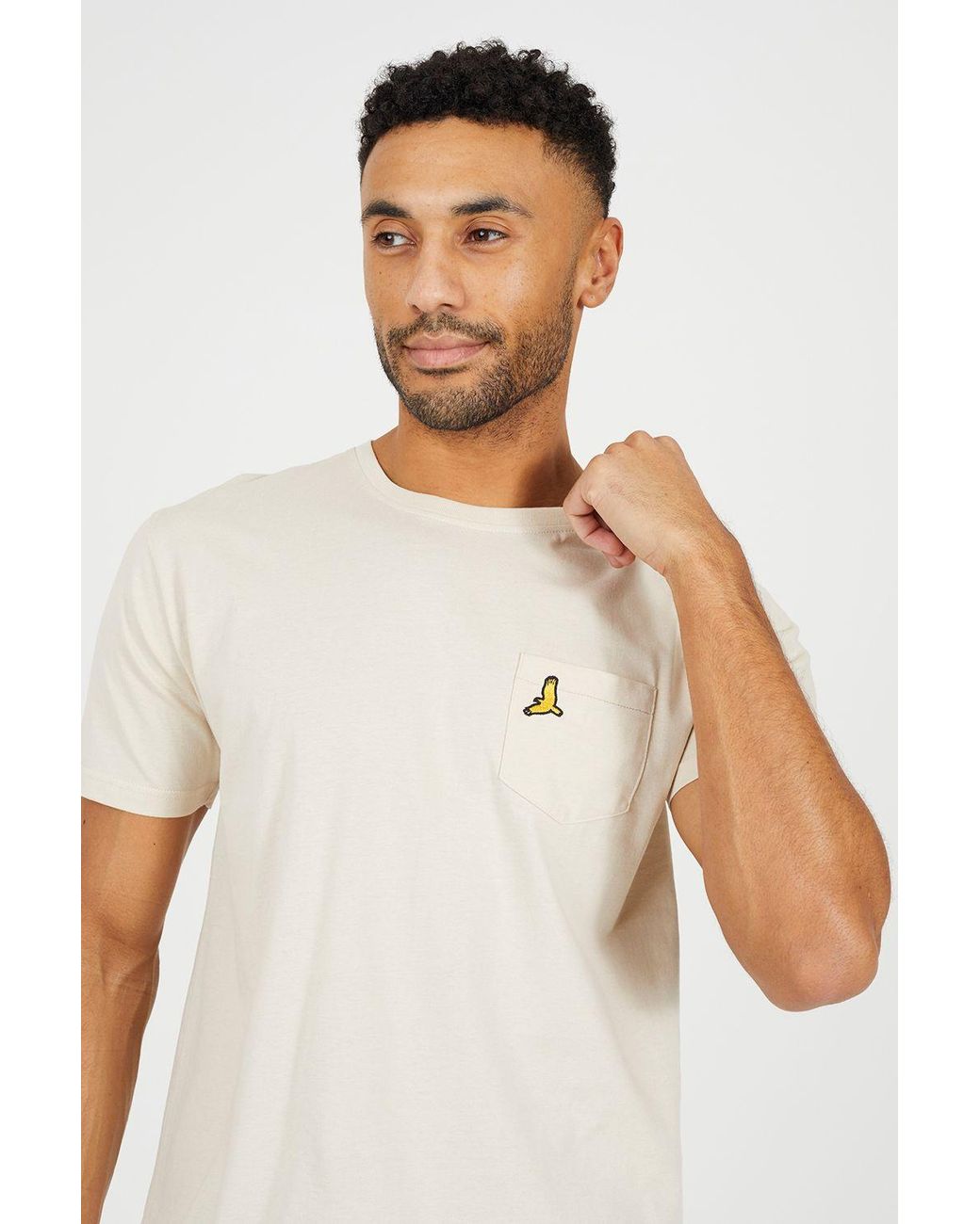 Brave Soul Blue 3-Pack Crew Neck T-Shirts for men