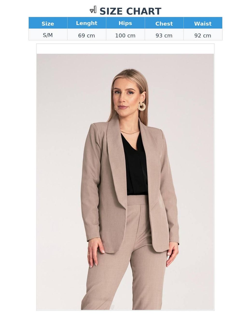 Love Lace Pink Classic Long Sleeve Unfastened Lined Jacket