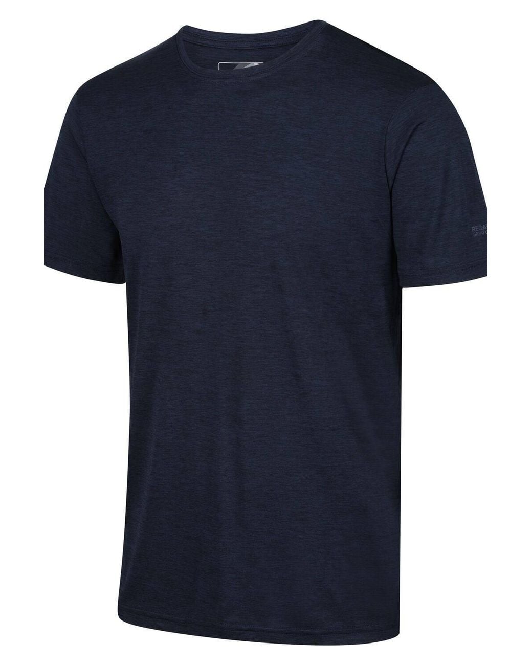 Regatta Blue Fingal Edition Short Sleeved Marl T-Shirt for men
