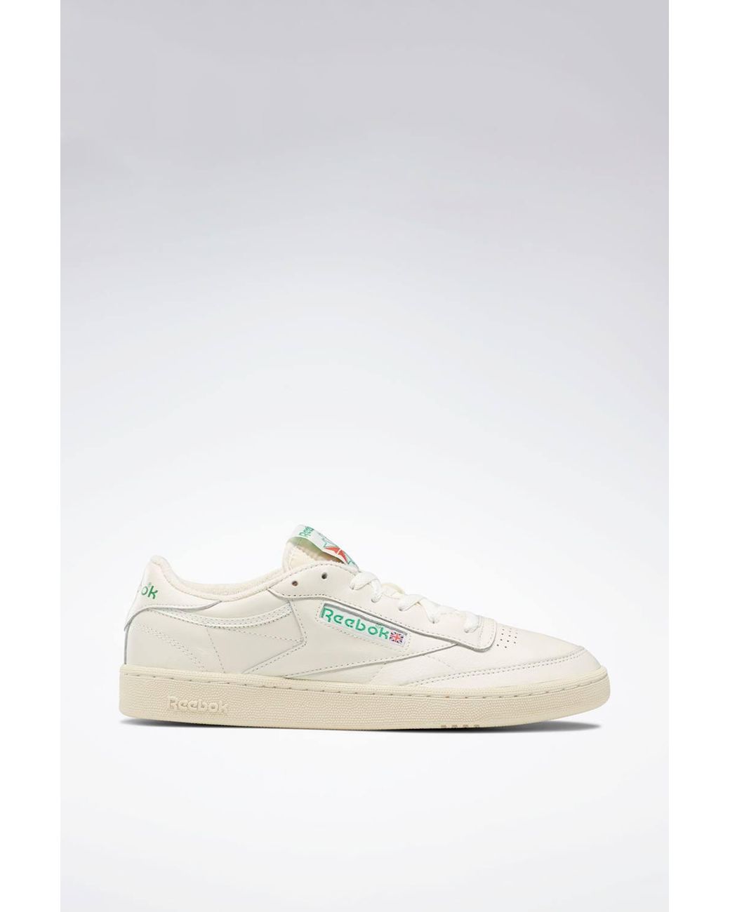 Reebok White Club C 85 Vintage Trainers Chalk