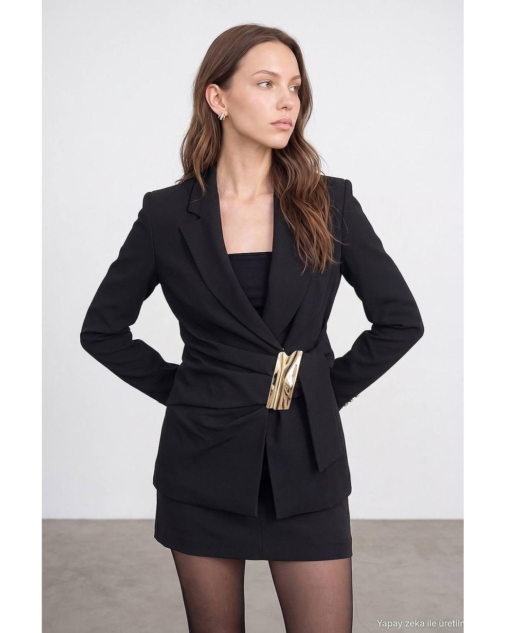 Dilvin Blue Tailored Jacket
