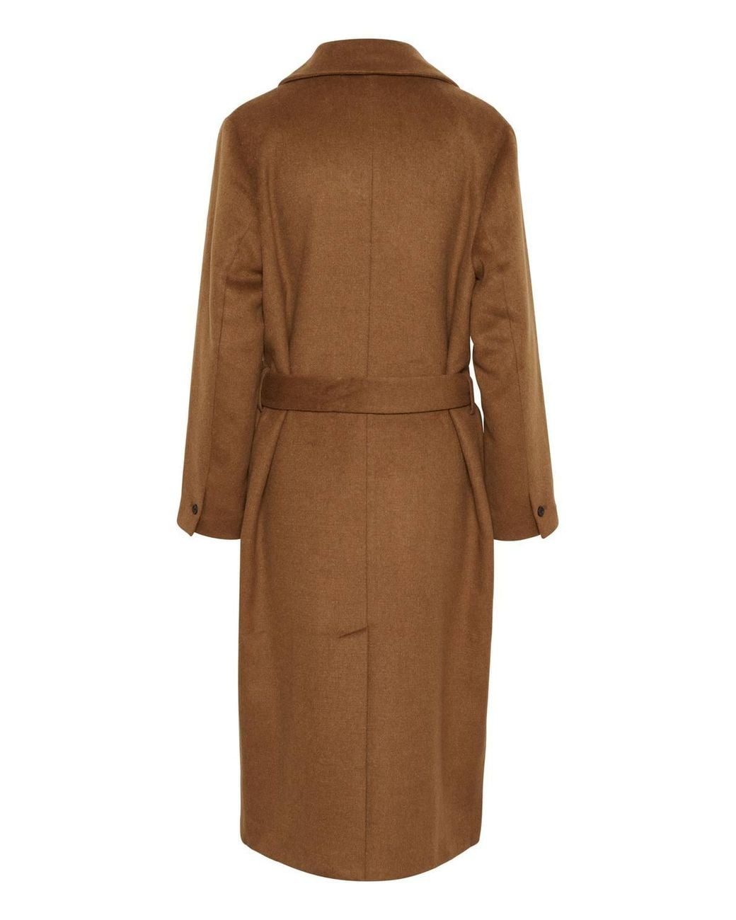 Saint Tropez Brown Lidasz Wool Coat