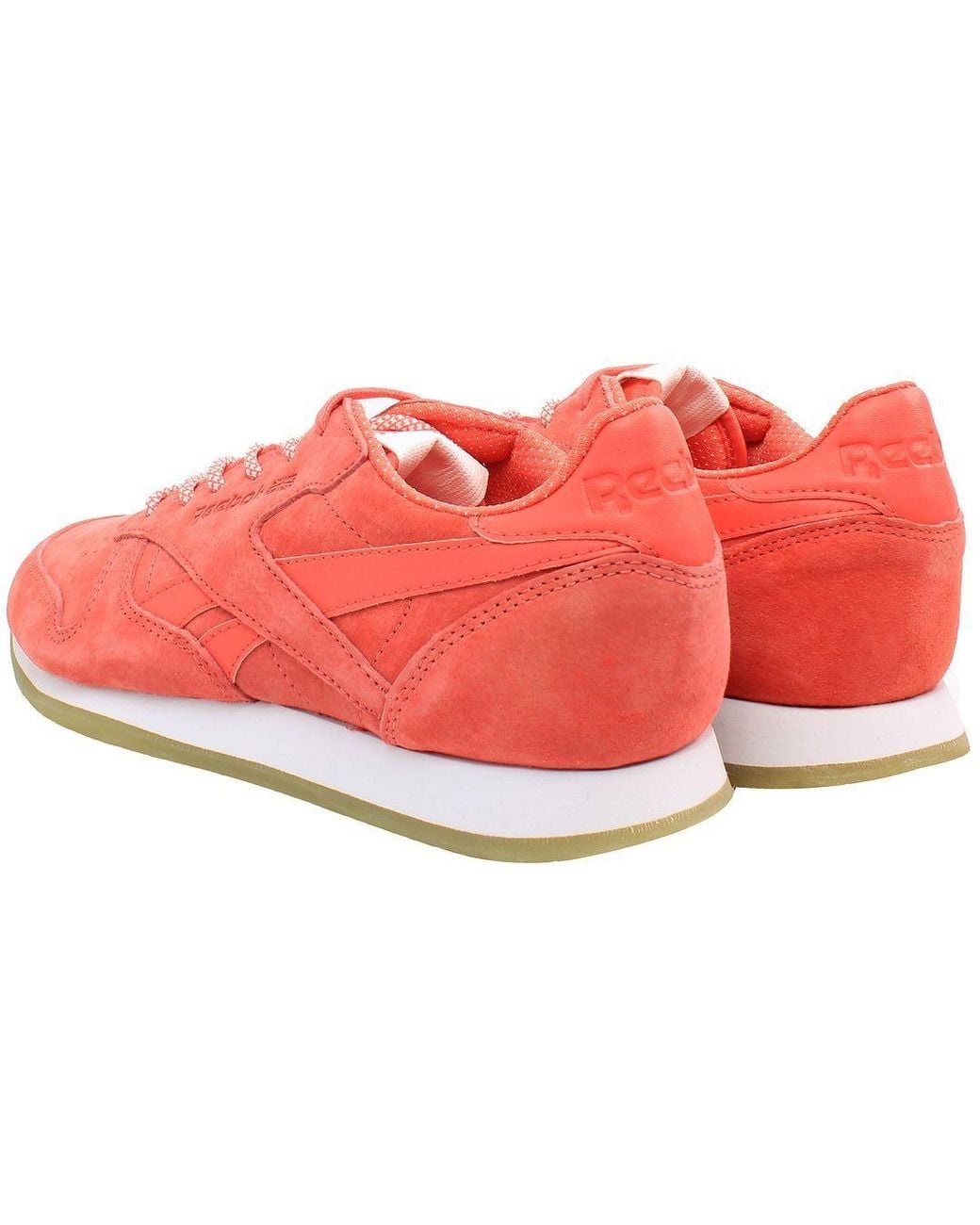 Reebok Red Classic Creoe Sail Away Trainers