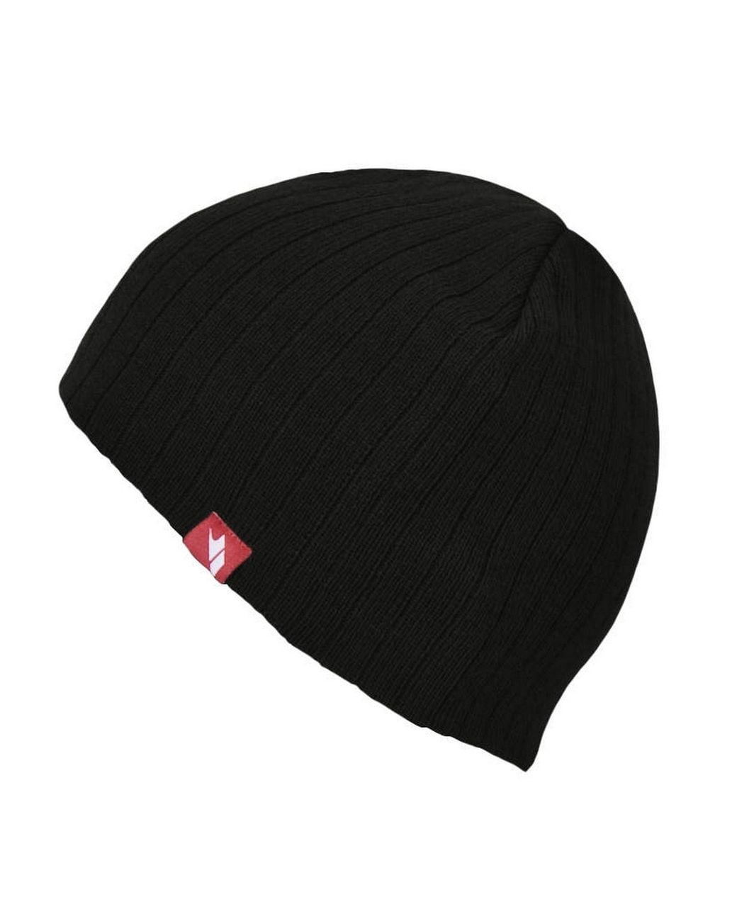 Trespass Black Stagger Knitted Beanie Hat for men