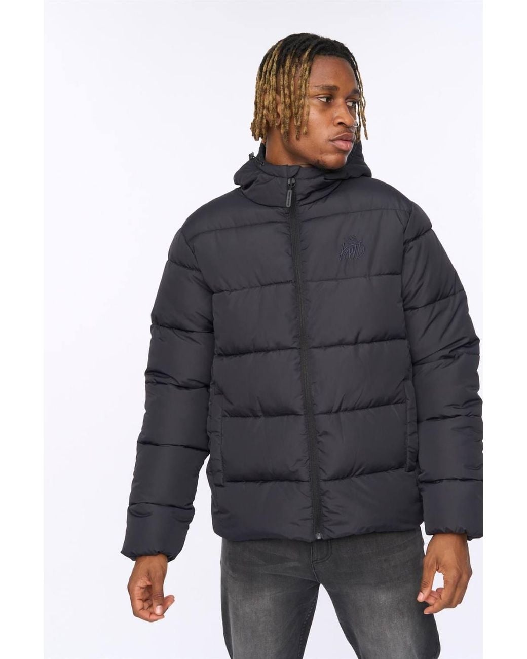 Kings Will Dream Blue Orlo Quilted Jacket for men